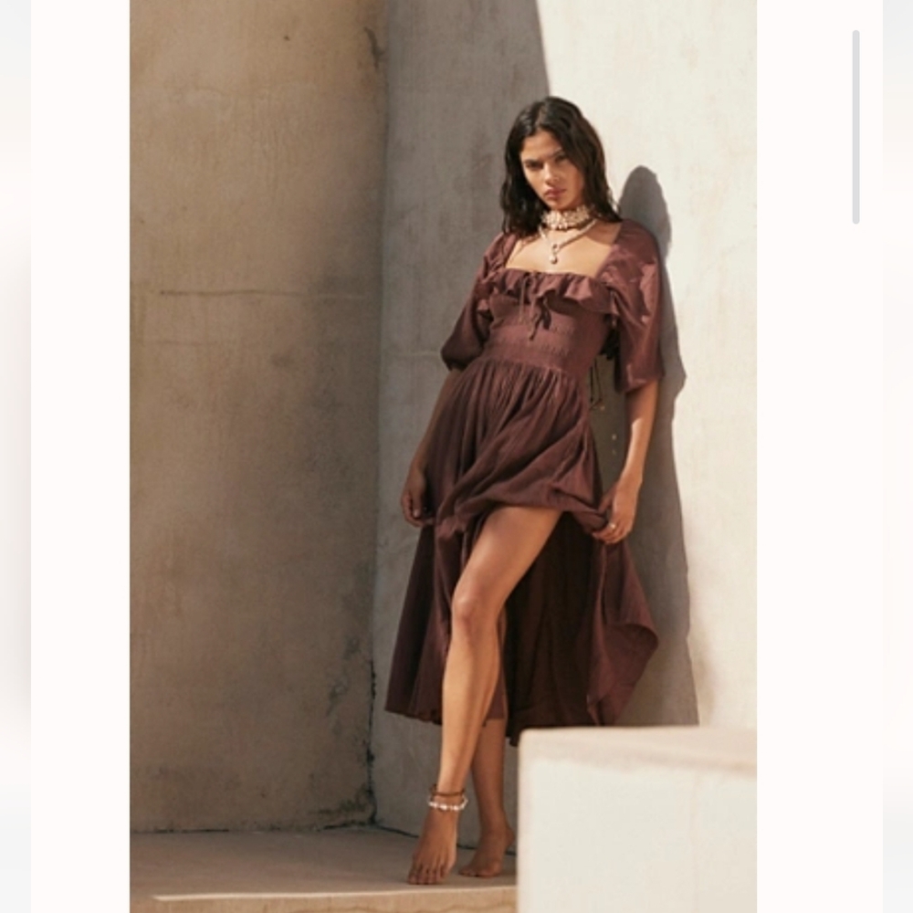 Free People Oasis Midi Dress